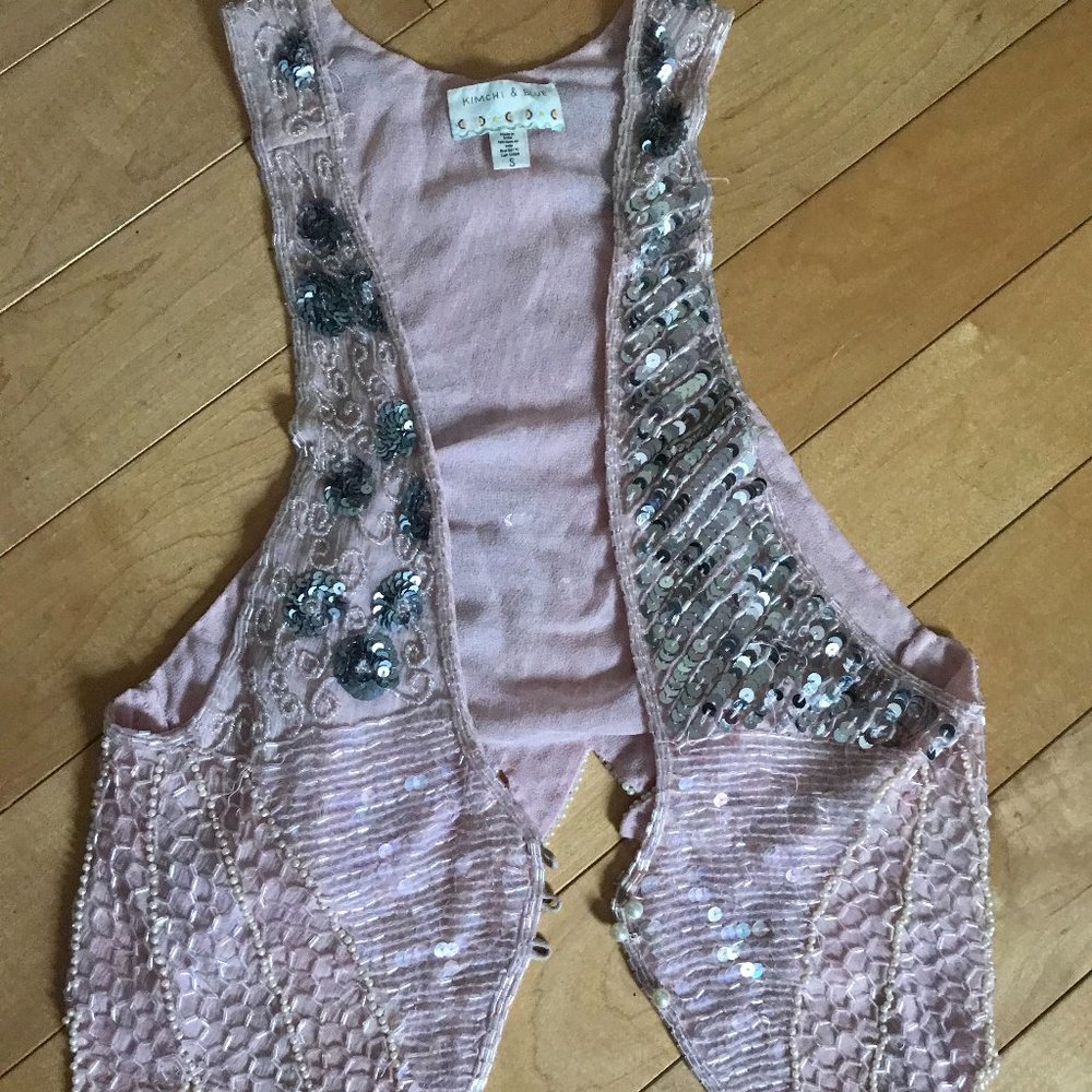 Beautiful beaded vest